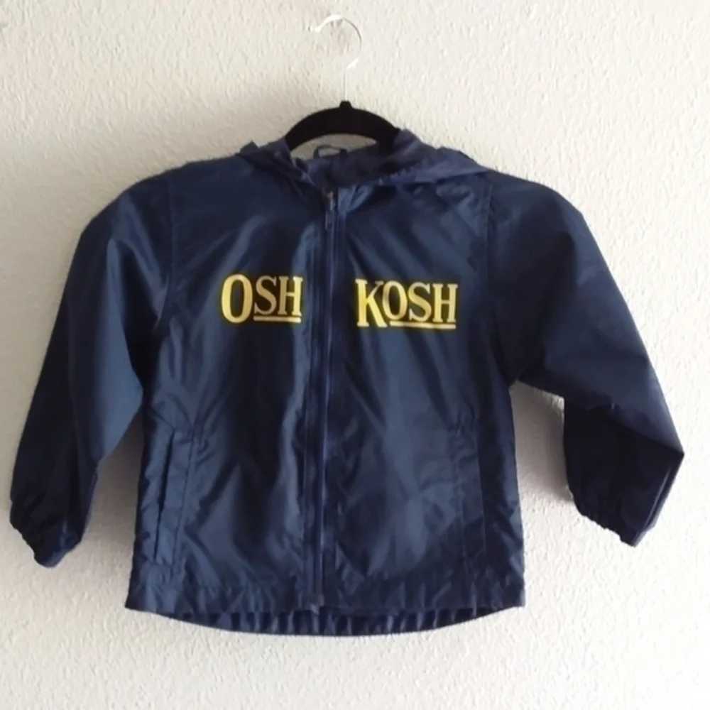 Oshkosh Bgosh boys blue windbreaker size 5
